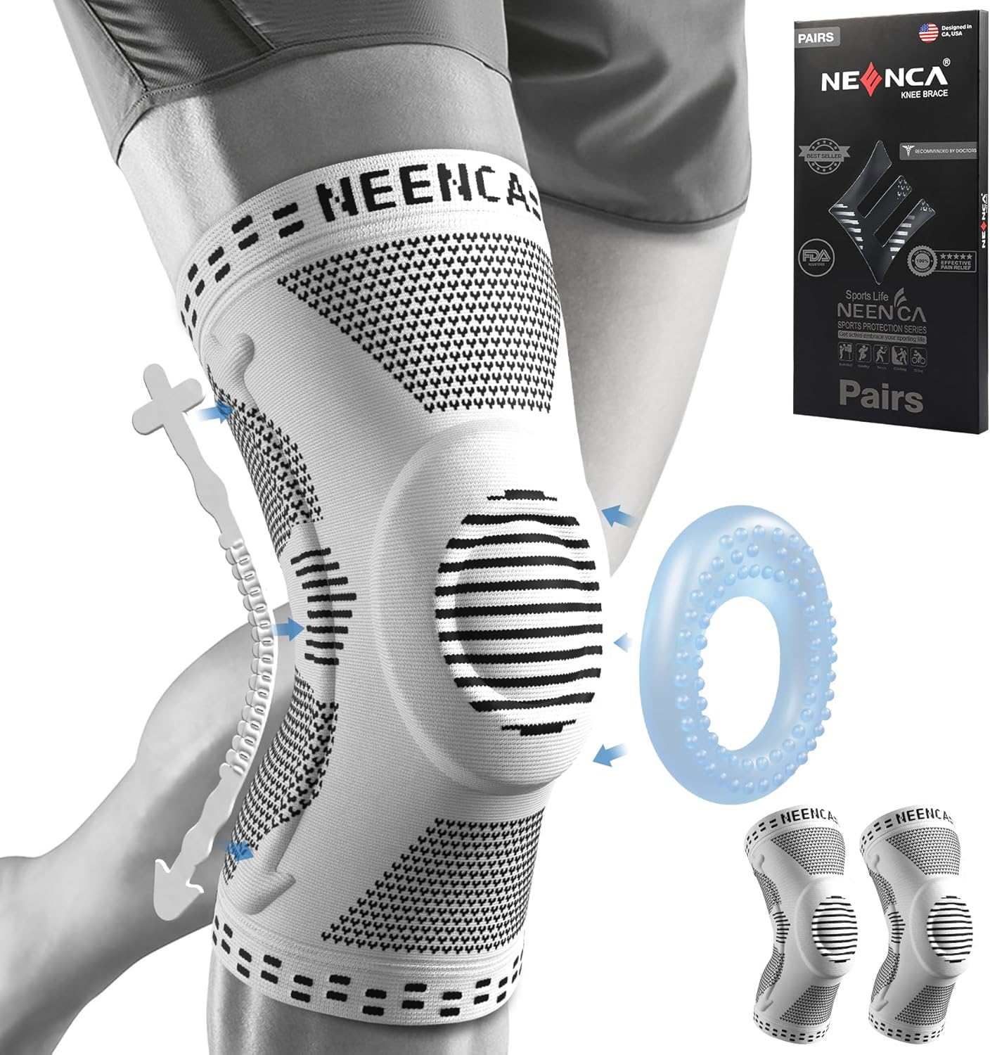 NEENCA Knee Brace छवि 1