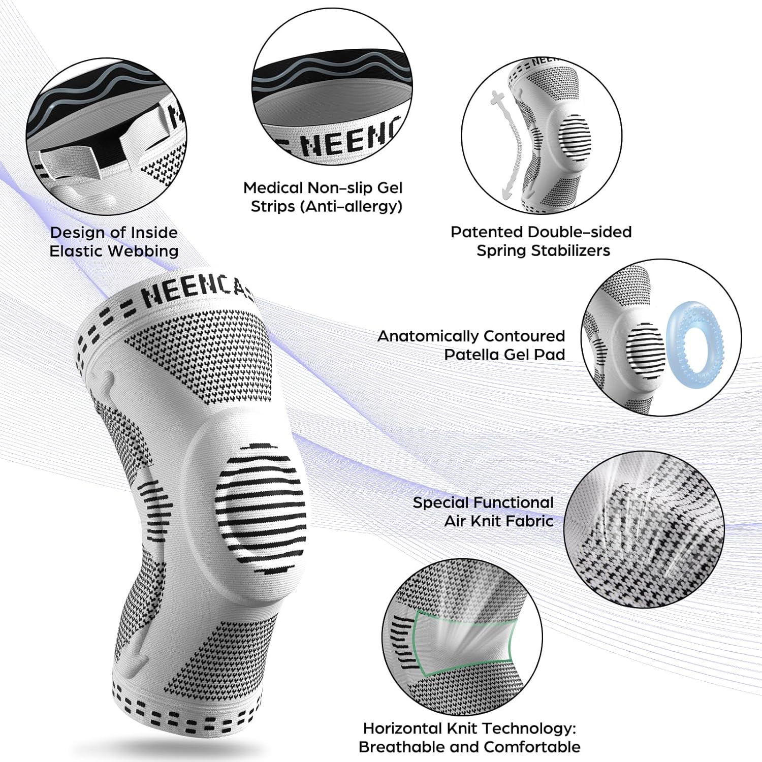 NEENCA Knee Brace छवि 2