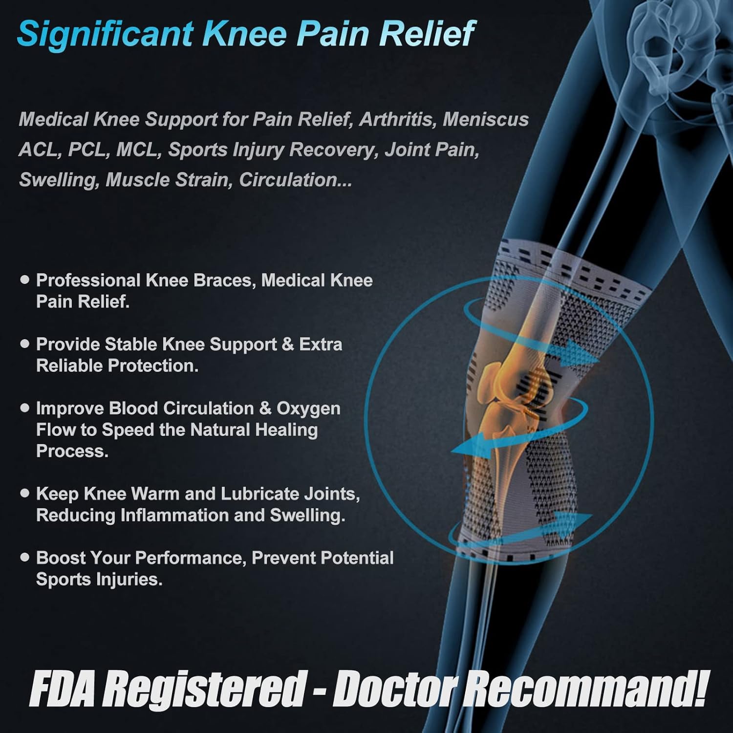 NEENCA Knee Brace छवि 3
